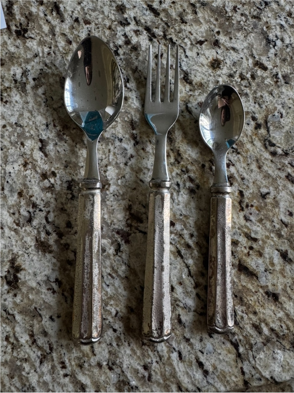 Vintage Silver-Plated Flatware Set -